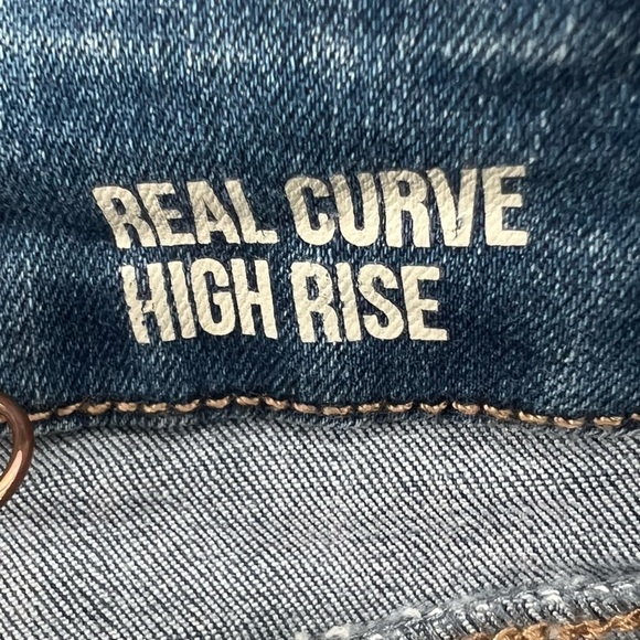 Rewash Real Curve High Rise Distressed Jeans Size 26 Women’s - Picture 4 of 5